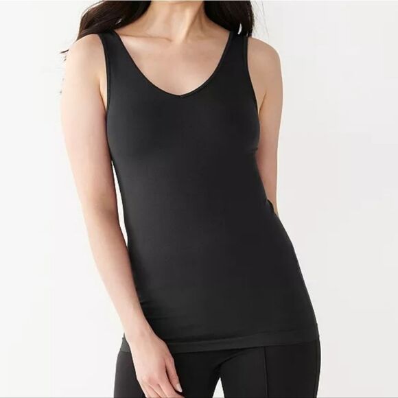 Apt. 9® Modern Essentials Black Tank - Picture 1 of 9